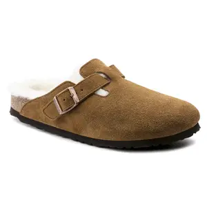 Μπαμπάτσες Birkenstock Boston Suede Leather image-1