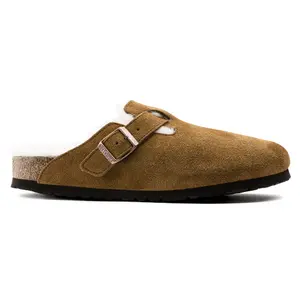 Μπαμπάτσες Birkenstock Boston Suede Leather