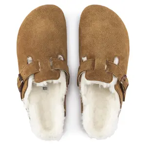 Μπαμπάτσες Birkenstock Boston Suede Leather image-6