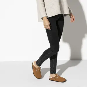 Μπαμπάτσες Birkenstock Boston Suede Leather image-5