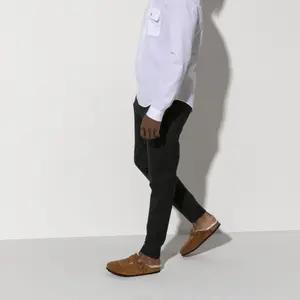 Μπαμπάτσες Birkenstock Boston Suede Leather image-3