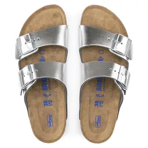 Women's sandals Birkenstock Arizona Natural Leather image-3