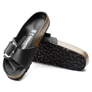 Sandalias de mujer Birkenstock Madrid Big Buckle Natural Leather Oiled image-4