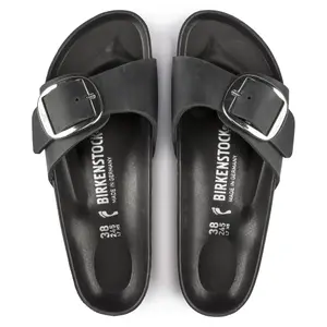 Sandalias de mujer Birkenstock Madrid Big Buckle Natural Leather Oiled image-6