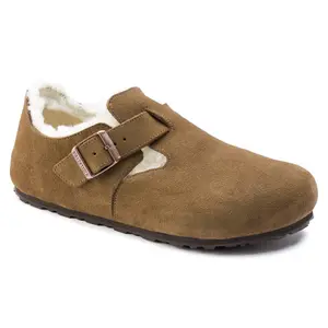 Suede clogs Birkenstock London image-1