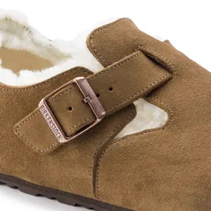 Suede clogs Birkenstock London image-5
