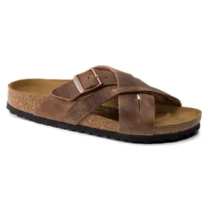 Sandales cuir huilé Birkenstock Lugano image-1