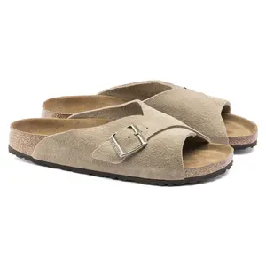 Women's sandals Birkenstock Arosa Soft Footbed Suede Leather image-4