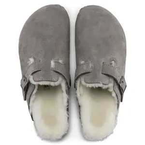 Sabots Birkenstock Boston Suede Leather image-3