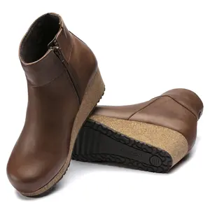 Damen Stiefeletten Birkenstock Ebba Natural Leather image-3
