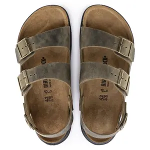 Olajozott bőr szandál Birkenstock Milano Oiled image-4