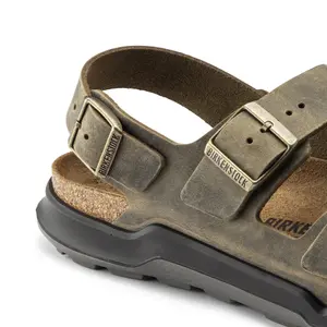 Olajozott bőr szandál Birkenstock Milano Oiled image-6