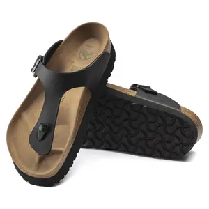Wedge flip-flops for women Birkenstock Gizeh grooved Birko-Flor image-3