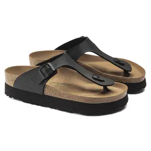 Wedge flip-flops for women Birkenstock Gizeh grooved Birko-Flor image-2