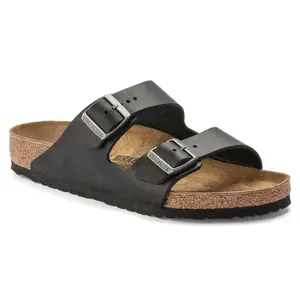 Sandales cuir naturel Birkenstock Arizona image-1