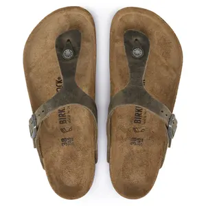 Sandales Birkenstock Gizeh Waxy Leather image-4