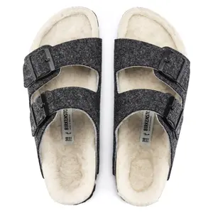 Mules femme Birkenstock Arizona Wool Felt image-3