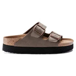 Mules compensées femme Birkenstock Arizona Birko-Flor image-0