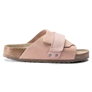 Sandales cuir nubuck/suède Birkenstock Kyoto image-0