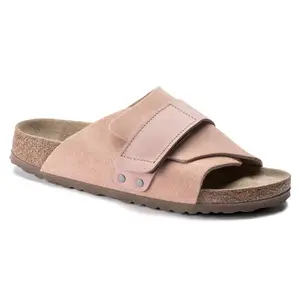 Sandales cuir nubuck/suède Birkenstock Kyoto image-1