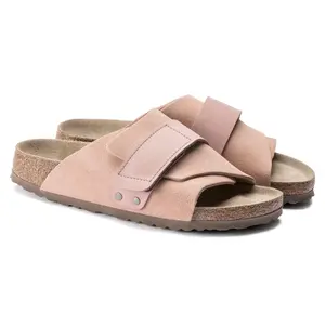 Sandales cuir nubuck/suède Birkenstock Kyoto image-2