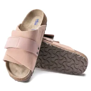 Sandales cuir nubuck/suède Birkenstock Kyoto image-3