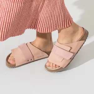 Sandales cuir nubuck/suède Birkenstock Kyoto image-6