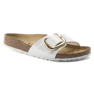 Women's sandals Birkenstock Madrid Big Buckle Birko-Flor Patent image-0
