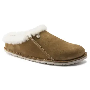 Sabots cuir suède Birkenstock Zermatt Premium image-0