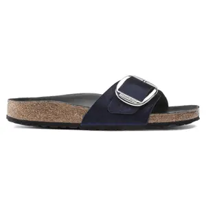 Mules velours à grosse boucle femme Birkenstock Madrid image-0