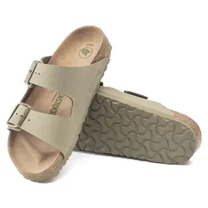 Nubuck sandals Birkenstock Arizona Birko-Flor image-4