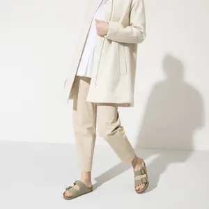 Nubuck sandals Birkenstock Arizona Birko-Flor image-5