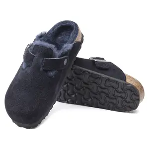Clogs aus Lammfell Birkenstock Boston Shearling Suede image-3