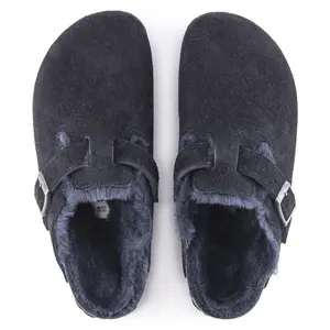 Clogs aus Lammfell Birkenstock Boston Shearling Suede image-4