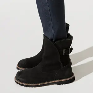 Fåreskind støvler i ruskind til kvinder Birkenstock Uppsala image-4