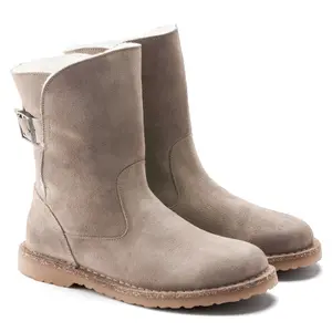 Bottines cuir suède femme Birkenstock Uppsala Shearling image-2