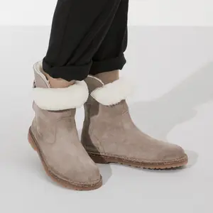 Bottines cuir suède femme Birkenstock Uppsala Shearling image-3