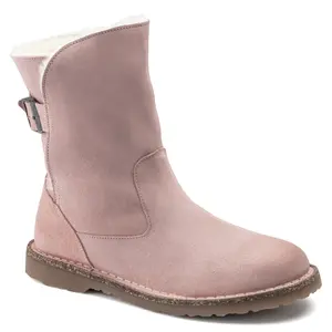 Bottines cuir suède femme Birkenstock Uppsala Shearling image-1