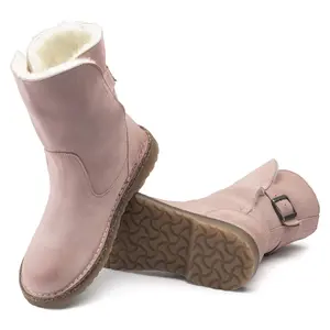 Bottines cuir suède femme Birkenstock Uppsala Shearling image-6