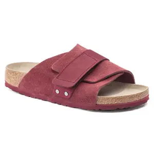 Sandales cuir nubuck/suède Birkenstock Kyoto image-1
