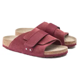 Sandales cuir nubuck/suède Birkenstock Kyoto image-2