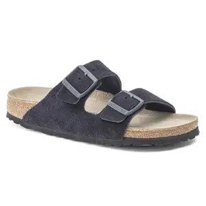 Sandals Birkenstock Arizona Suede Leather image-1