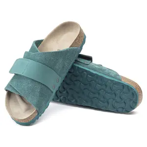 Sandals Birkenstock Kyoto Nubuck/Suede Leather image-2