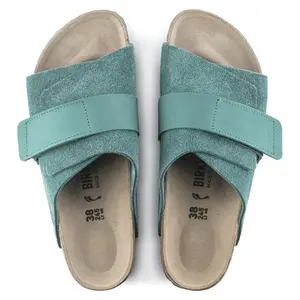 Sandals Birkenstock Kyoto Nubuck/Suede Leather image-3