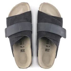 Sandals Birkenstock Kyoto Nubuck Leather Suede image-4