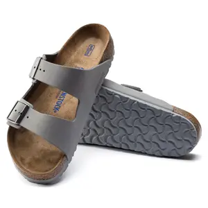 Nubuck leather sandals Birkenstock Arizona image-6