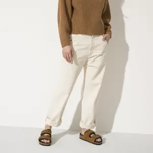 Leather/fur slippers Birkenstock Arizona Shearling image-3