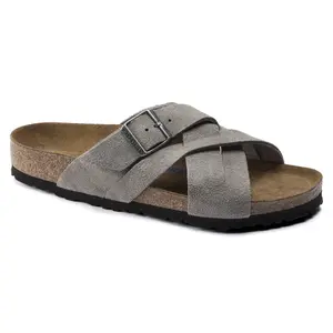 Ledersandalen Birkenstock Lugano Suede image-1