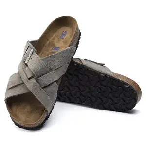 Ledersandalen Birkenstock Lugano Suede image-3