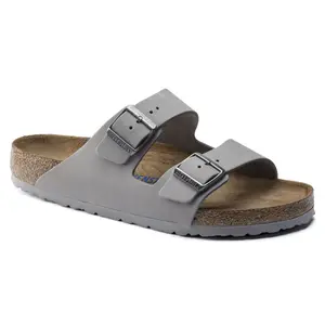 Mules femme Birkenstock Arizona Nubuk Leather image-0